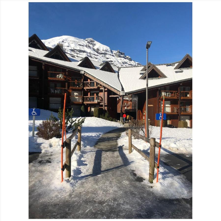 Bel Appartement En Residence Les Contamines-Montjoie Esterno foto