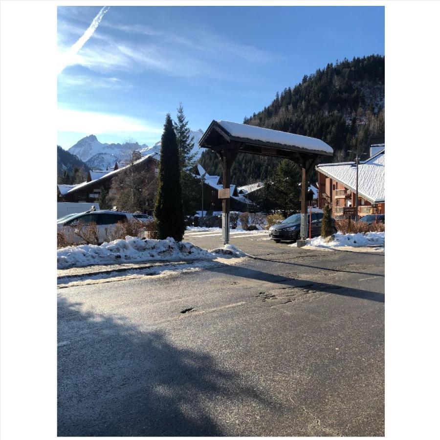 Bel Appartement En Residence Les Contamines-Montjoie Esterno foto