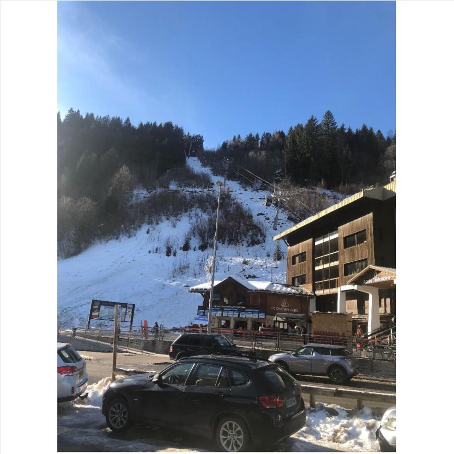 Bel Appartement En Residence Les Contamines-Montjoie Esterno foto